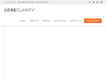 Tablet Screenshot of coreclarity.net